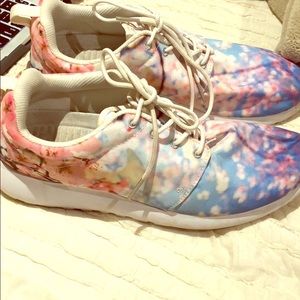 Nike cherry blossom sneakers